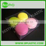 FDA Customized Clear Plastic Macaron Boxes for 1, 2, 4, 6, 12 Macarons thumbnail-2