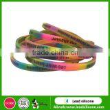 Colorful Silicon Custom Bracelet With Custom Package in High Quality thumbnail-2