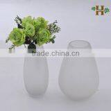 Frosted Glass Vases for Flower Arrangement, Frosted Glass Vases for Decoration thumbnail-1