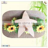 Legs Hanging Ring Star Butterfly Flower Whale Wooden Carving thumbnail-3