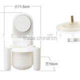 CY147 Bathroom Toothbrush Holder Cup Wall Mount Sucker Toothbrush Holder Cups Organizer thumbnail-4