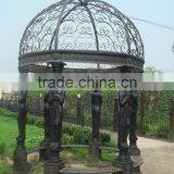 China Supplier 300*420cm Greenhouse Garden Cast Iron Gazebo thumbnail-2