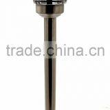 2pk Stainless Steel Solar Garden Lawn LED Path Light thumbnail-1