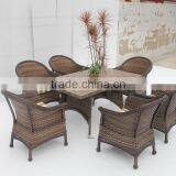 Outdoor Dining Chair and Table Set/Wicker Furniture/Garden Outdoor Furniture thumbnail-3