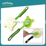 Toprank Top Selling Colorful Long Handle Cute Bear Shaped Kitchen Dish Washing Scouring Pad Soap Sponge Pad thumbnail-1