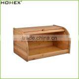 Healthy Bamboo Wooden Bread Boxes/Homex_Factory thumbnail-1