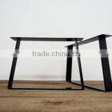 16 Inch Trapezoid Flat Steel Table Legs for Wooden Top Furniture thumbnail-3