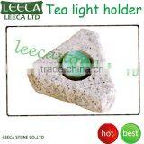 Home Decor Natural Stone Tea Light Holder thumbnail-5
