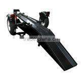 Single-Rail Folding Enclosed Motorcycle Pull Behind Utility Cargo Trailer thumbnail-3