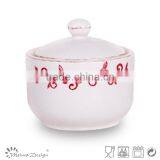 Ceramic Colorful Cute With Dot Sugar Pot thumbnail-3