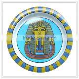 Cute Design Children Safety Zoo Plate Round Plastic Dry Fruit Plate for Festival Use Holiday Use thumbnail-2