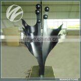 Abstract Modern Stainless Steel Painted Family Sculpture thumbnail-1