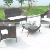 Outdoor PE Rattan Chair With Table Furniture Set AK1047 thumbnail-1
