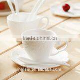 Porcelain Coffee Cup and Saucer Coffee Cup Set With Saucer 7 oz thumbnail-4