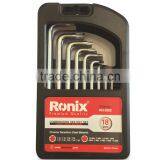 18 Pcs Combination Hex Key Set ( Short Arm Series - Long Arm Series ) 1.5 , 2 , 2.5 ,3, 4 , 5 , 6 , 8 MM thumbnail-4