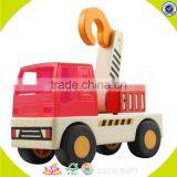 Wholesale Fashion Wooden Cement Truck Toy High Quality Baby Wooden Cement Truck Toy Best Wooden Cement Truck Toy W04A061 thumbnail-2