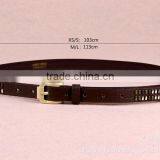 Wholesale New Style Women Lady Waist Belt PU Faux Leather Belt With Two Row Rivet thumbnail-4
