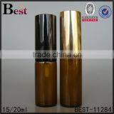 Shanghai Best 20ml Perfume Spray Bottle Amber Color Perfume Spray Bottle Round Shape Glass Spray Perfume Bottle 20ml thumbnail-3