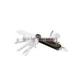 A21-5011WF Metal Multi-functional Wooden Folding Pocket Knives thumbnail-2