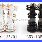 Cheap Price White Color Kids Girls High Heel Sandals China Wholesale Kids Shoes Children Girls New Sandals thumbnail-6