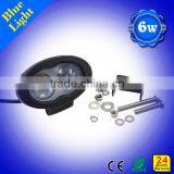 110V 6W LED Forklift Warning Light Blue LED Work Light Oval Spot Blue Light thumbnail-2