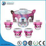 Four Players Fiberglass Colorful Game Machine Magic Sand Art Table for Kids thumbnail-3