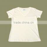 Ladies Basic T-Shirt_100% Organic Cotton Comfortable Baby T-shirt and Organic Printed Long Sleeve and Short Sleeve T-shirt With thumbnail-5