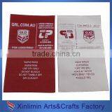 Customized Beatiful Hot Customized Woven Clothing Printed Tag Manufacture