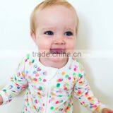 Baby Clothes Summer Best Seller Bunt Polka Dot Printed Cotton Jumpsuit thumbnail-1