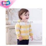 Baby Striped Hoodies Custom Toddler's Autumn Warm Hoody Zip Up Sweatshirt Wholesale thumbnail-4