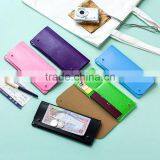 Large Capacity Multifunctional Card Bag PU Leather Passport Storage Handbag Customized Logo thumbnail-4