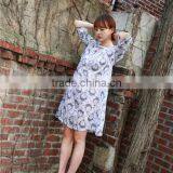 Good Quality One-piece Printed Floral Name Iran Fashion Dress thumbnail-3
