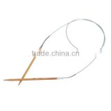 Custom Natural Bamboo 81cm long Circular Knitting Needles