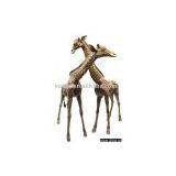 Bronze Giraffe Large thumbnail-1