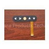 Waterproof PC Embossed Flexible Membrane Switch 3M467 & 3M468 Adhesive , 100M