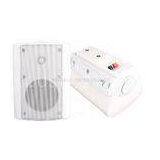 Plastic Slim 4 Inch Full Range Speaker White Indoor Passive Speaker thumbnail-1