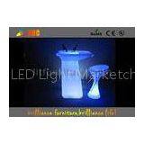PE LED Bar Tables / LED Bar Furniture With 16 Colors Changeable thumbnail-1