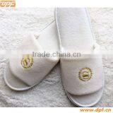 Disposable 100% Cotton With Beautiful Embroidery Hotel Slippers thumbnail-5
