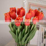 Real Touch Artificial Flower Simulation flower embossed silk flower wholesale flower tulip decoration