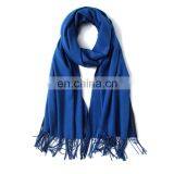 Hot sales different colors choice winter stylish elegant cashmere scarf women scarves shawls