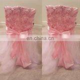 Fancy Design Wedding Rosette Chair Cover thumbnail-1