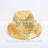Rosy and Yellow Custom Glitter Top Hat thumbnail-2