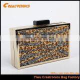Wholesale 2015 New Design Rectangle Clutch Bag With Glittering Sequins & Evening Bags for Elegant Women thumbnail-2