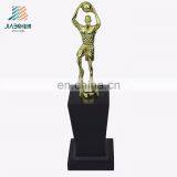 Jiabo Custom Made Funny Metal Award Golden Boot Trophy
