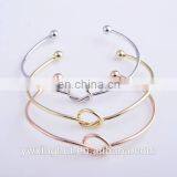 Gold/rose Gold/silver Knot Bracelet,love Knot Bracelet, Knot Bangle Bracelet