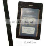 Factory Wholesale Leather Luggage Tag With Changeable Strap thumbnail-2