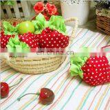 Foldable Reusable Strawberry Shopping Bags