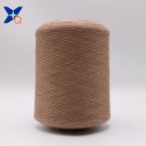 light brown Ne21/2ply10% stainless steel staple fiber  blended with 90% polyester fiber for knitting touchscreen gloves-XT11062