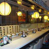 Food Delivery System Sushi Conveyor Belt System Bright White & Dark Black Color thumbnail-4