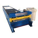 Trapezoidal Profile Roof Wall Panel Metal Tile Cold Roll Forming Machine thumbnail-1